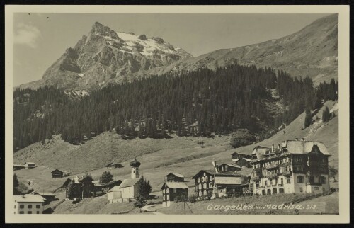 [St. Gallenkirch] Gargellen m. Madrisa