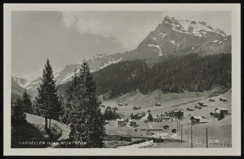 [St. Gallenkirch] Gargellen 1474 m Montafon