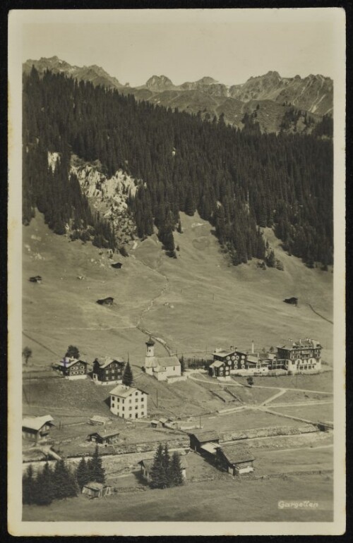 [St. Gallenkirch] Gargellen