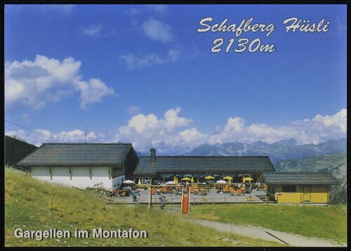 [St. Gallenkirch] Gargellen im Montafon Schafberg Hüsli 2130 m : [Schafberghüsli, 2130 m, Gargellen Kristallklare Luft und Ruhe pur! Jetzt mit neuen Übernachtungsmöglichkeiten ...]