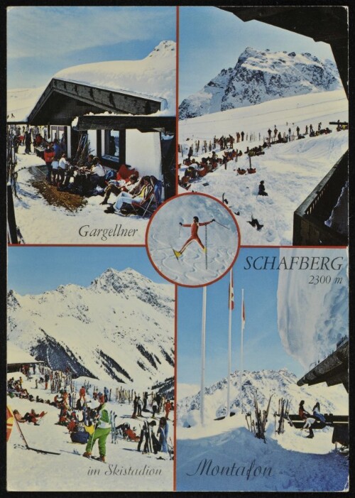 [St. Gallenkirch] Gargellner Schafberg 2300 m : im Skistadion Montafon : [Skiparadies Gargellner Schafberg, 2300 m im Montafon Vorarlberg, Österreich ...]
