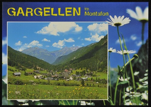 [St. Gallenkirch] Gargellen im : Montafon : [Luftkurort Gargellen, im Montafon Vorarlberg, Österreich ...]