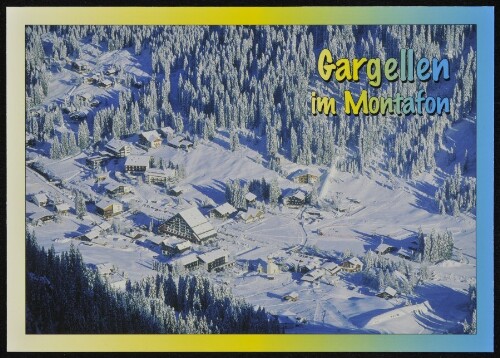 [St. Gallenkirch] Gargellen im Montafon : [Gargellen, 1424 m, im Montafon Vorarlberg, Österreich ...]