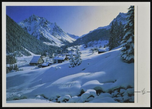 [St. Gallenkirch Gargellen] : [Gargellen mit Ritzenspitzen und Madrisa, 2770 m Montafon, Österreich ...]