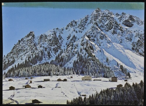 [St. Gallenkirch Gargellen] : [Hotel Vergalden, 1600 m im Luftkurort Gargellen mit Übungswiese und Ritzenspitzen Bes.: Ludwig Braunger, A-6787 Gargellen Telefon (05557) 321, Montafon, Austria ...]