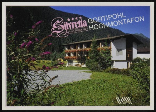 [St. Gallenkirch] Gortipohl Hochmontafon Silvretta Hotel Restaurant Vorarlberg Austria : [Hotel Restaurant Silvretta **** A-6791 Gortipohl / Montafon Familie Klehenz, Telefon 05557/6120-0 Vorarlberg, Österreich ...]