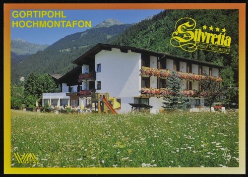 Gortipohl Hochmontafon Silvretta Hotel Restaurant, Vorarlberg Austria : [Hotel Restaurant Silvretta **** A-6791 Gortipohl / Montafon Familie Klehenz, Telefon 05557/6120-0 Vorarlberg, Österreich ...]