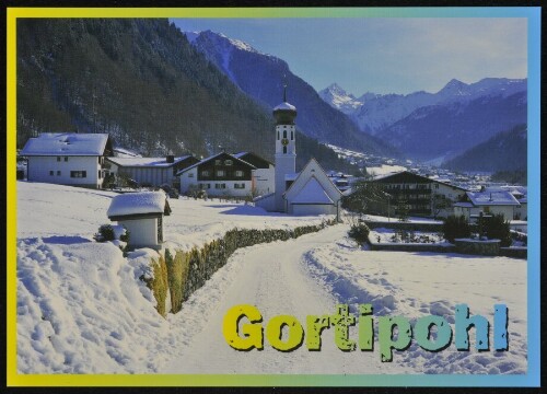 [St. Gallenkirch] Gortipohl : [Gortipohl im Montafon, gegen Vallüla 2813 m Vorarlberg, Österreich ...]