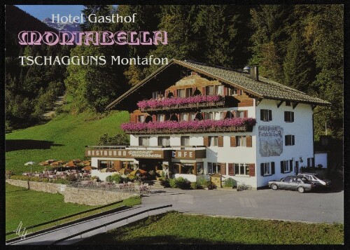 Hotel Gasthof Montabella Tschagguns Montafon : [Hotel Gasthof Montabella Familie Pesentheiner-Gabrielli A-6774 Tschagguns-Latschau Telefon 05556/73384 ...]