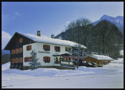 [Tschagguns Latschau] : [Gasthof-Bergheim Sulzfluh mit Après Ski 