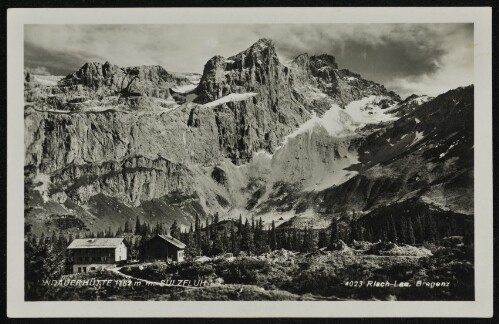 [Tschagguns] Lindauerhütte 1762 m m. Sulzfluh