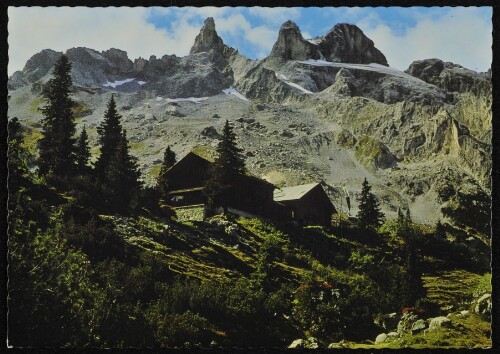 [Tschagguns] : [Lindauer Hütte (1744 m) mit 3 Türmen, 2830 m ...]