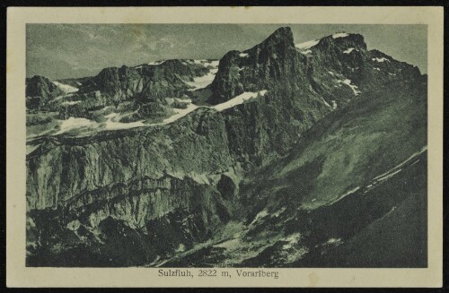 [Tschagguns] Sulzfluh, 2822 m, Vorarlberg