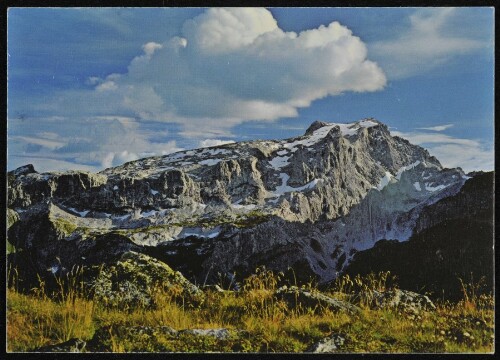 [Tschagguns] : [Rätikon, Sulzfluh, 2817 m vom Golmer Höhenweg, Montafon Vorarlberg, Österreich ...]