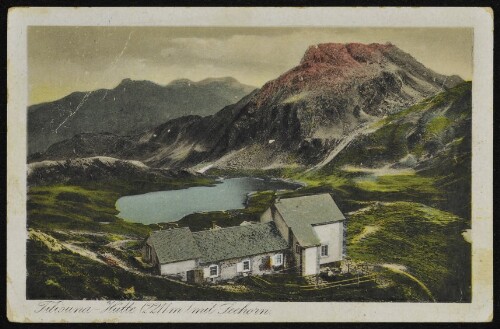 [Tschagguns] Tilisuna - Hütte (2211 m) mit Seehorn
