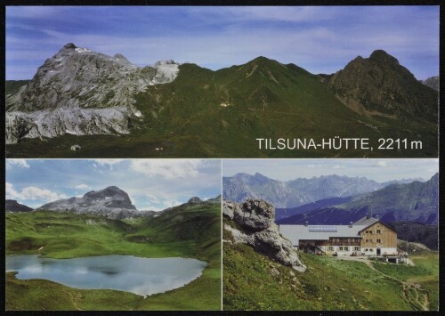 [Tschagguns] Tilisuna-Hütte, 2211 m : [Tilisuna-Hütte, 2211 m, Tel +43 664 110 79 69 Montafon, Vorarlberg, Österreich ...]