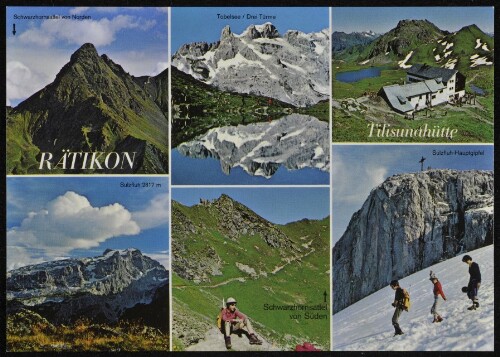 [Tschagguns] Rätikon : Tilisunahütte ... : [Tilisuna-Hütte, 2208 m, im Rätikon, Montafon Vorarlberg, Österreich ...]