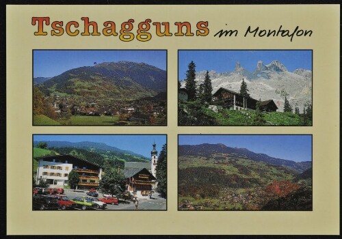 Tschagguns im Montafon : [Sommer - Freizeit - Erlebnis im schönen Tschagguns im Montafon, Vorarlberg - Austria ...]