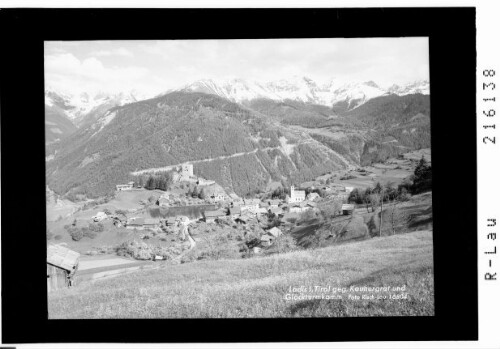 Ladis in Tirol gegen Kaunergrat und Glockturmkamm
