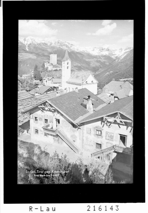 Ladis in Tirol gegen Kaunergrat