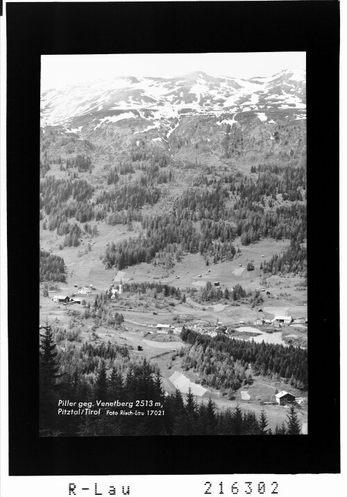 Piller gegen Venetberg 2513 m, Pitztal / Tirol