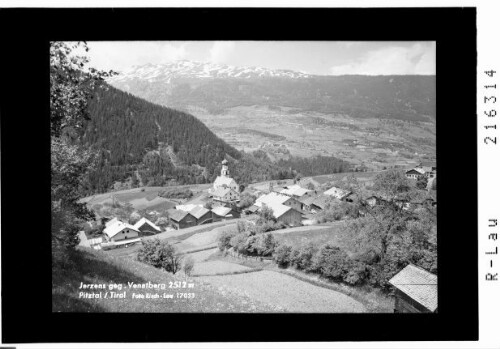 Jerzens gegen Venetberg 2512 m Pitztal / Tirol