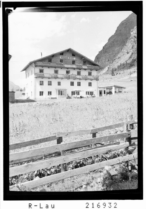 Pension Pechtl in Mandarfen im Pitztal / Tirol Austria, Seehöhe 1682 m