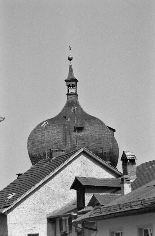 [Bregenz Oberstadt, Detailaufnahmen vom Martinsturm]