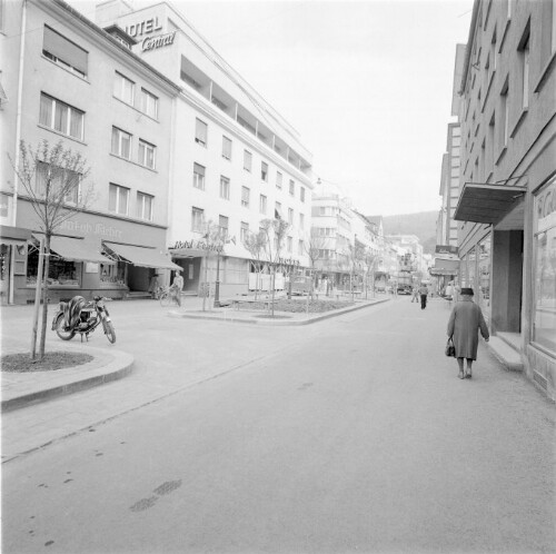 [Bregenz, Kaiserstraße im Mai 1977]