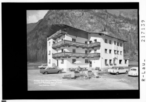 Huben bei Längenfeld in Tirol Gasthof Pension Bergfriede