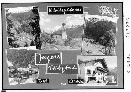 Urlaubsgrüße aus Jerzens im Pitztal / Tirol / Austria