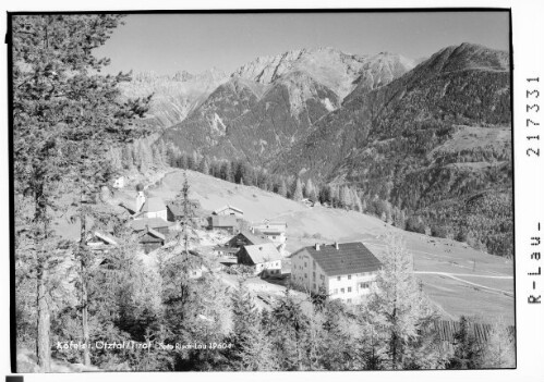 Köfels im Ötztal / Tirol : [Köfels bei Umhausen im Ötztal gegen Acherkogel und Hohe Wasserfalle]