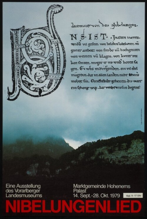 Nibelungenlied : eine Ausstellung des Vorarlberger Landesmuseums