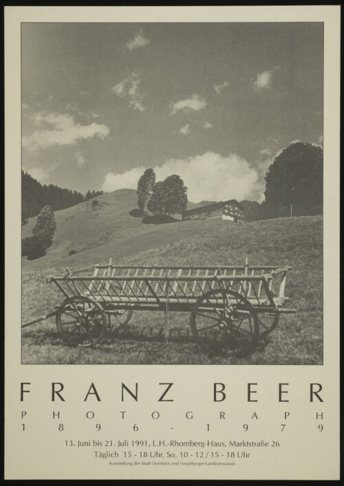 Franz Beer : Photograph 1896-1979
