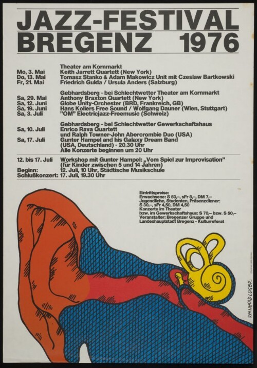 Jazz-Festival Bregenz 1976
