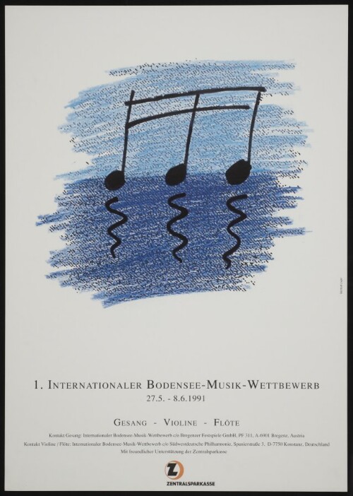 1. Internationaler Bodensee-Musik-Wettbewerb : Gesang - Violine - Flöte