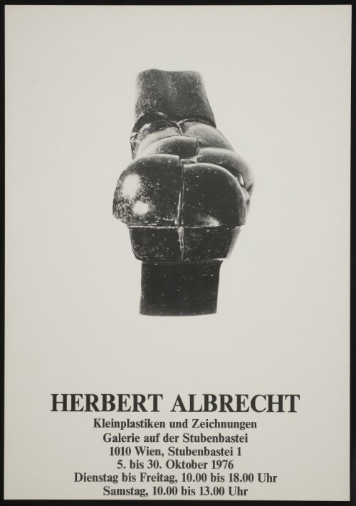 Herbert Albrecht : Kleinplastiken und Zeichnungen
