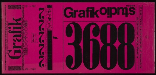 Grafikstudio Luger : Grafik - Layout - Typographie : 3688