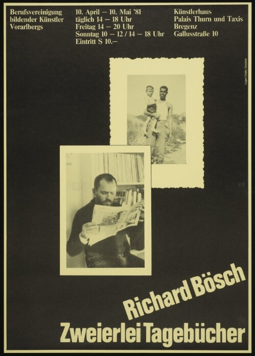 Richard Bösch : zweierlei Tagebücher