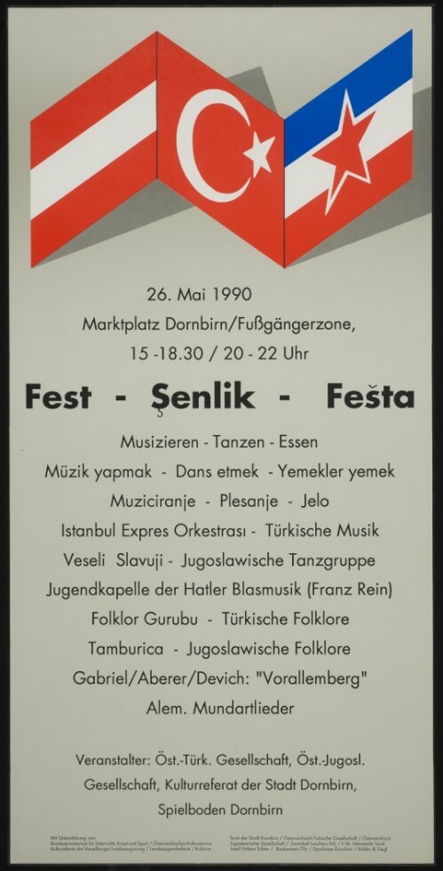 Fest - Senlik - Festa : Musizieren - Tanzen - Essen