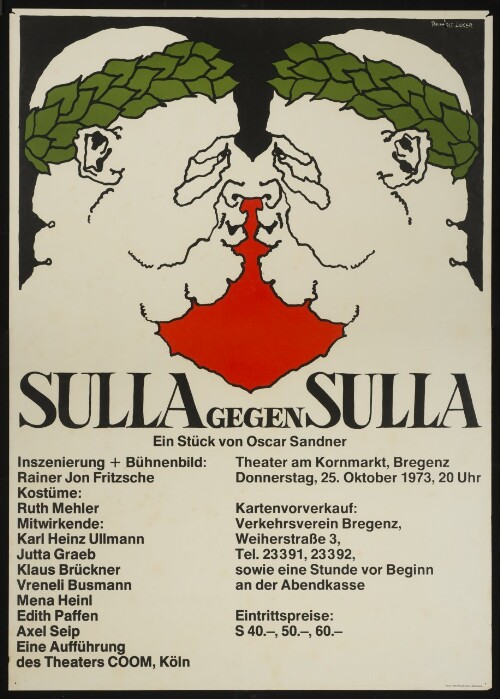 Sulla gegen Sulla : ein Stück von Oscar Sandner : eine Aufführung des Theaters COOM, Köln