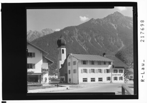 [Gasthof Krone in Stanzach im Lechtal / Tirol]