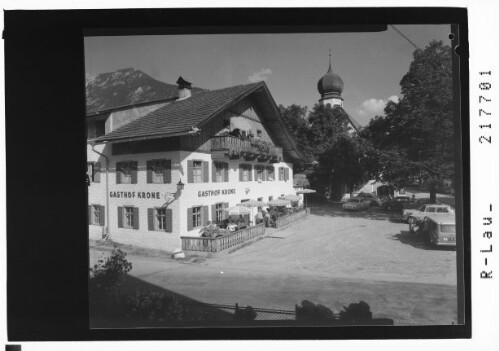 [Gasthof Krone in Stanzach im Lechtal / Tirol]