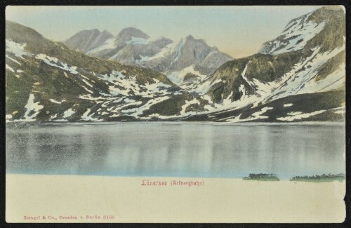 [Vandans] Lünersee (Arlbergbahn) : [Postkarte ...]