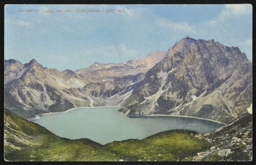 [Vandans] Lünersee (1925 m) mit Scesaplana (2967 m)
