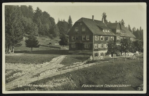 [Bildstein] Ferienheim Oberbildstein