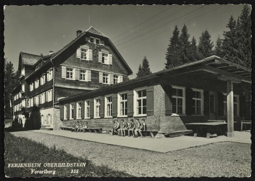 [Bildstein] Ferienheim Oberbildstein Vorarlberg