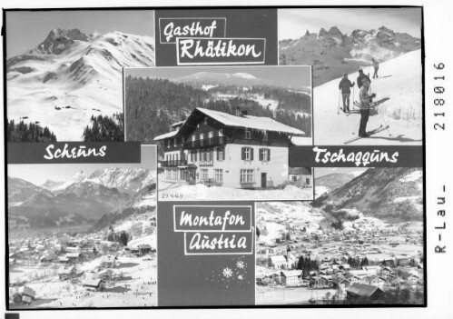 Gasthof Rhätikon Schruns / Tschagguns Montafon Austria