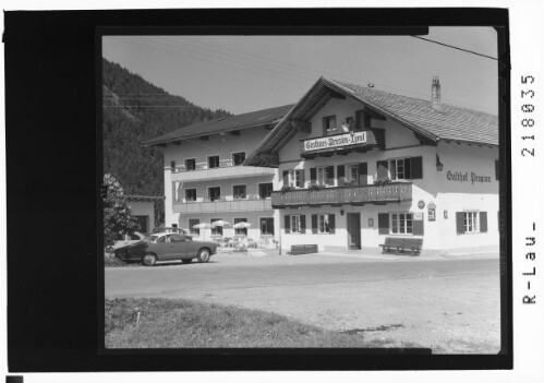 Haldensee Tannheimertal, Tirol Gasthof Pension Tyrol : [Gasthaus Pension Tyrol in Haldensee bei Grän im Tannheimertal]