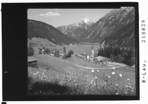 Holzgau im Lechtal Tirol : [Holzgau im Lechtal gegen Ruitelspitzen]